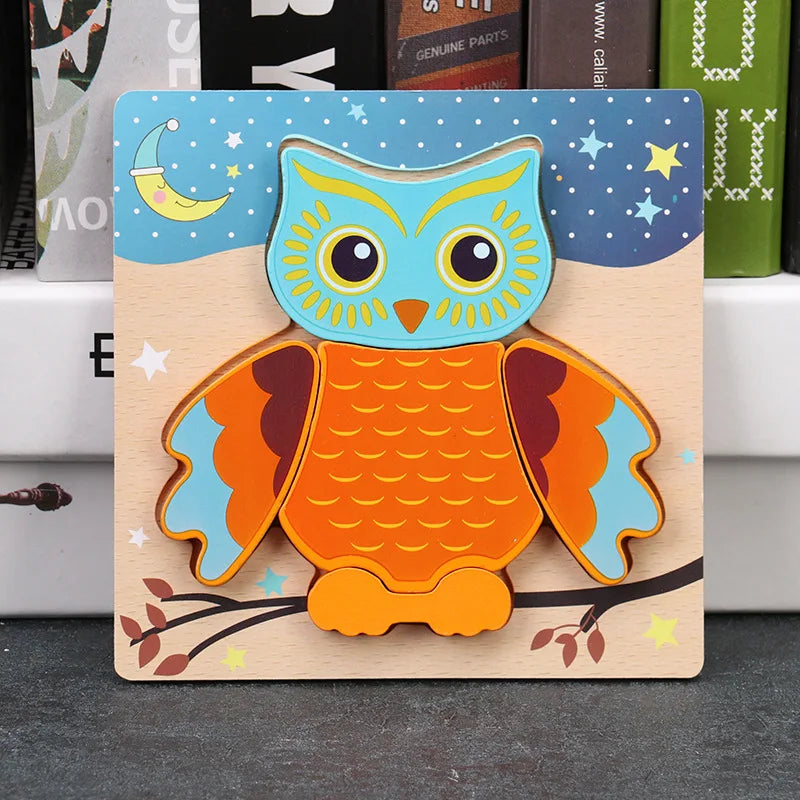 Montessori Wooden Puzzle